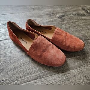 Suede Lucky Brand Womens Loafers